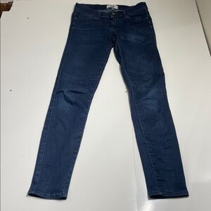 Paige Verdugo Ankle Ultra Skinny Jeans Womens 32 32x29 Dark Wash Casual Preppy